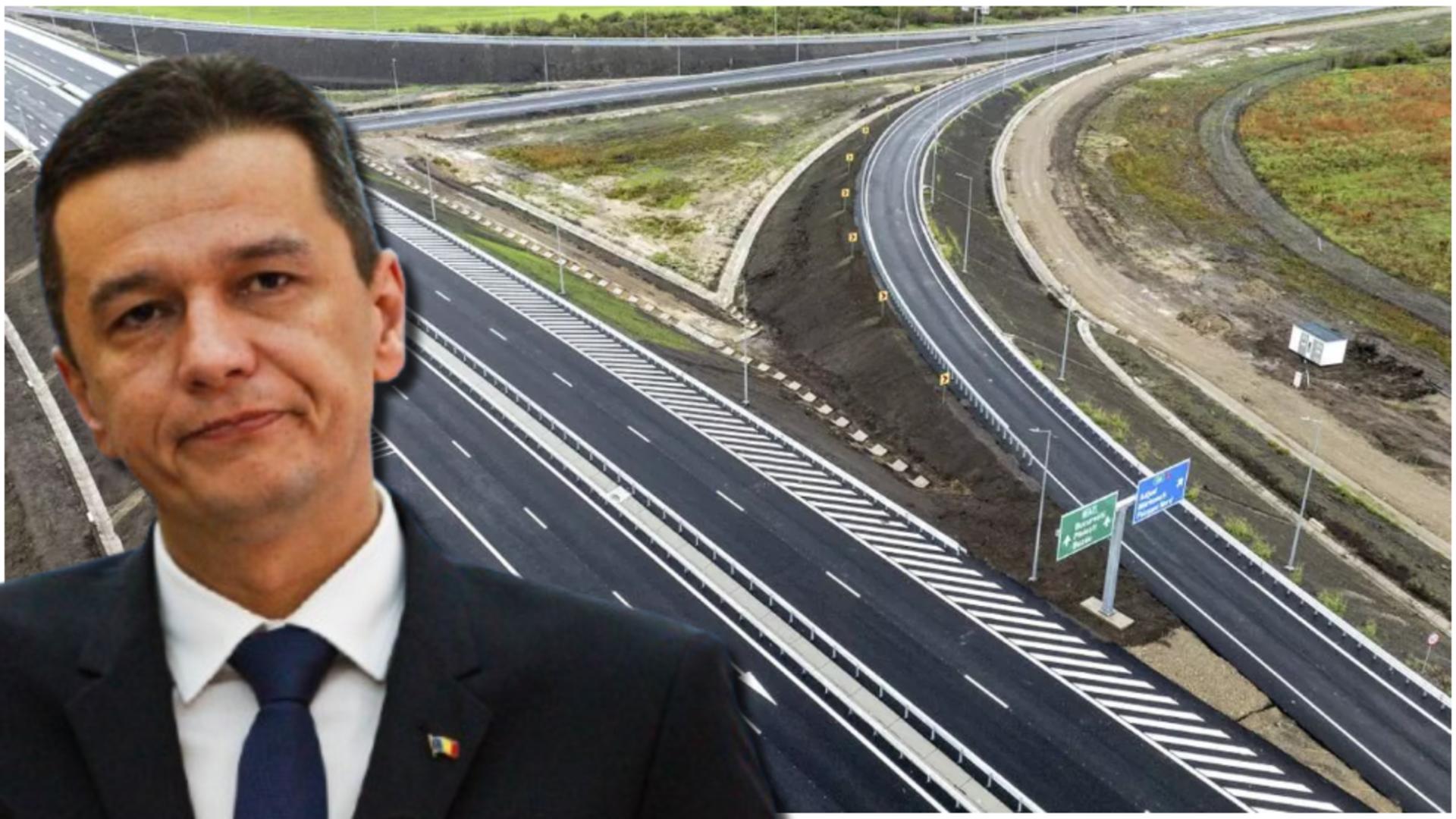 Sorin Grindeanu, anunț de ultimă oră despre Autostrada Unirii
