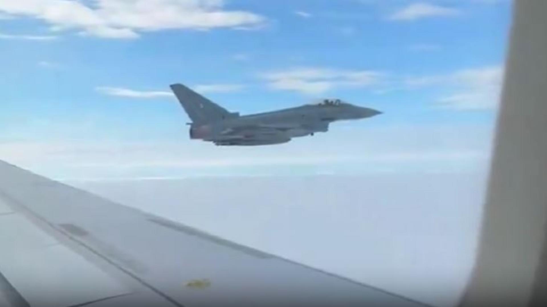 Avioane rusești interceptate în apropiere de spațiul NATO